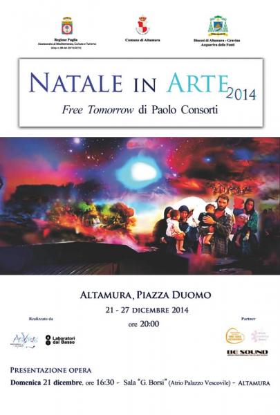 Natale in Arte 2014 - Free Tomorrow di Paolo Consorti