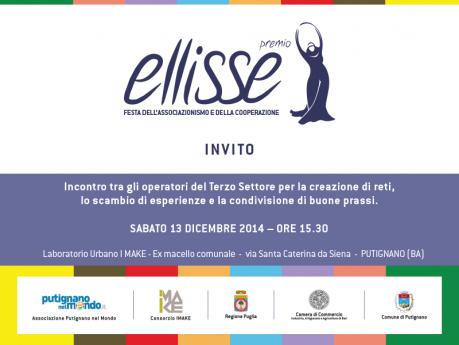 Premio Ellisse: Convegno di approfondimento tra gli operatori del Terzo Settore