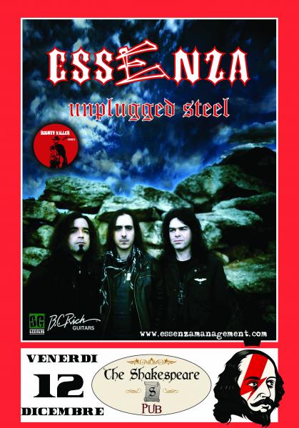 ESSENZA (unplugged steel) - live at The Shakespeare Pub, Casarano