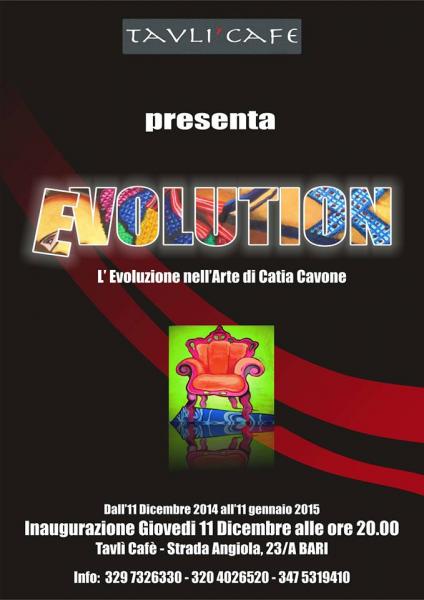 "Evolution in Art" personale di Catia Cavone