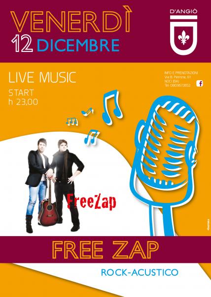 FREEZAP live al D'ANGIO' !
