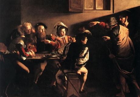 La Vocazione di s. Matteo e il Carciofo …di Caravaggio!