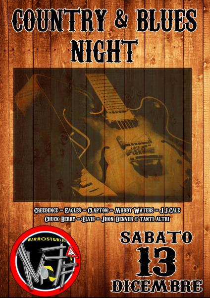 Country & Blues Night al Maff Birrosteria - Copertino