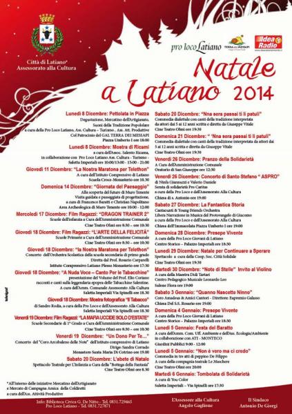 Natale a Latiano 2014