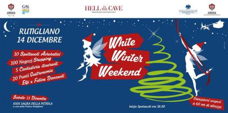 WHITE WINTER WEEKEND: Danzatori Acrobati sospesi nel cielo, Cantastorie Itineranti, Moda, Musica, Teatro, Gastronomia, Attrazioni Varie e Negozi aperti dalle ore 18,00 sino a tarda sera