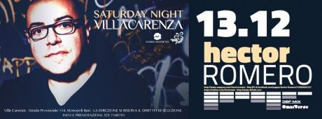 13 dicembre • Hector Romero Dj a Villa Carenza