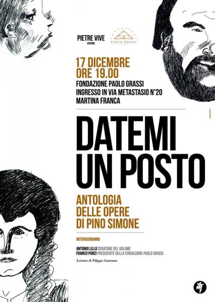 Ridiamo un posto a Pino Simone