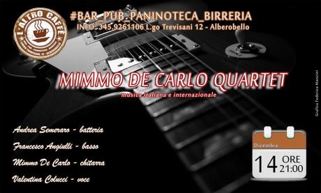 L'Altro Caffè live Mimmo De Carlo Quartet