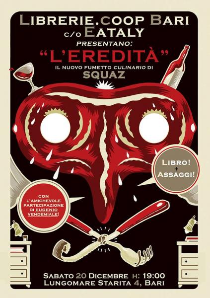 Presentazione di L'EREDITÀ – RICETTE DI FAMIGLIA di Squaz
