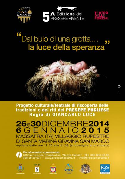 Presepe Vivente "dal Buio di Una Grotta...la Luce Della Speranza"