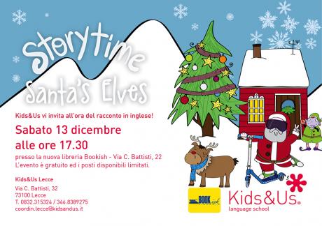 Santa’s elves alla Libreria Bookish di Lecce