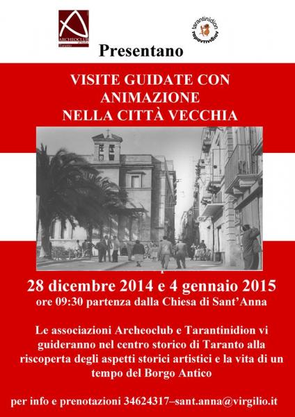 Visita guidata con animazione nella città vecchia