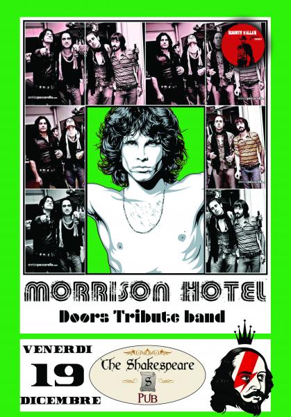 MORRISON HOTEL (Doors tribute) - live at The Shakespeare Pub, Casarano