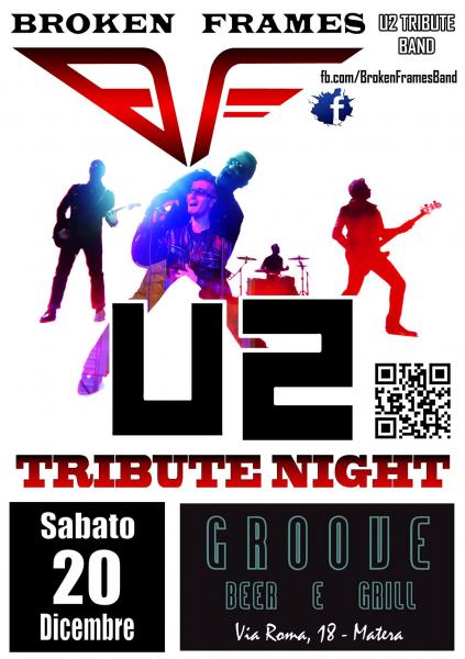 U2 TRIBUTE NIGHT - Broken Frames U2 COVER BAND