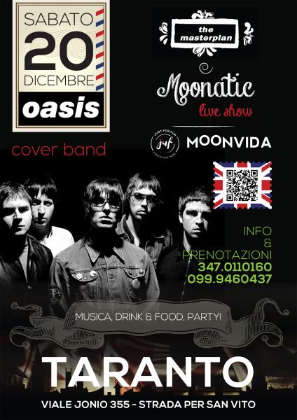 The Masterplan (Oasis Cover Band) live @ Moonvida