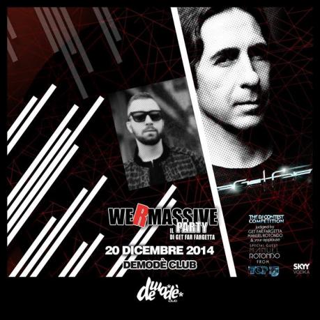 We R Massive, al Demodè Club contest per giovani dj firmato Fargetta