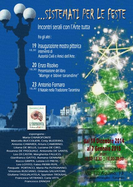 ... Sistemati per le Feste