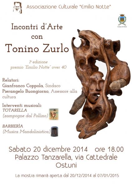 Inaugurazione della Mostra di Tonino Zurlo per il Premio "Emilio Notte"