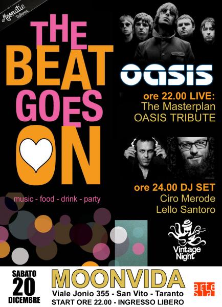 The beat goes on (live + dj set)