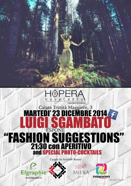 Luigi Sgambato espone "Fashion Suggestions" per la rassegna fotografica G.F.C.