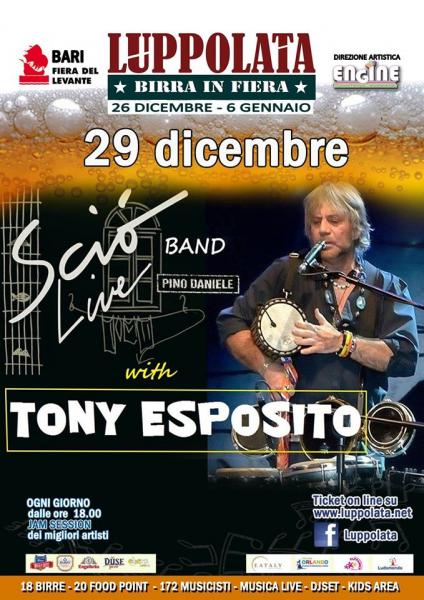 Luppolata - Festa Della Birra con Gli Sciò live - Pino Daniele Tribute Band Ft. Tony Esposito