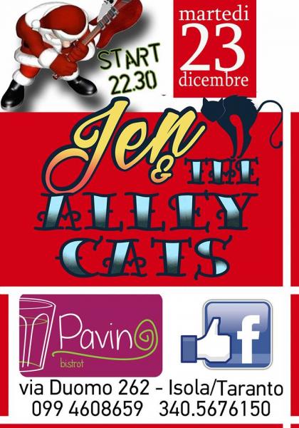 Jen & the Alley Cats live al Pavino Bistrot