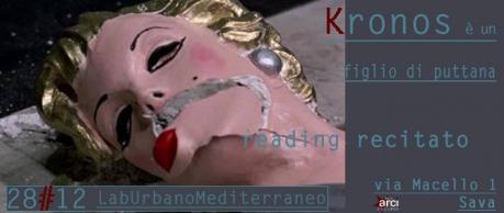 READING RECITATO "Kronos è un figlio di puttana"