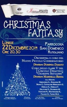 "Christmas Fantasy", concerto di Natale del "Nuovo Piccolo Conservatorio"