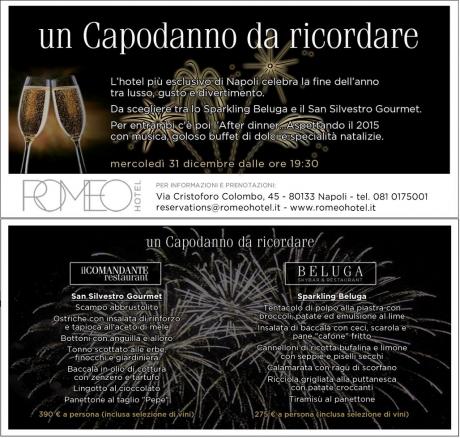 Al ROMEO hotel un Capodanno da ricordare