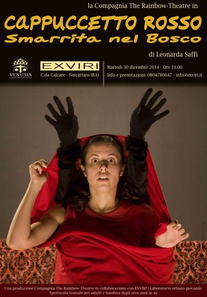 Spettacolo teatrale “Cappuccetto Rosso – Smarrita nel bosco”