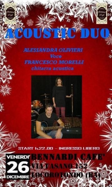Duo acustico al Bennardi Cafè