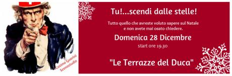 Tu!...scendi dalle stelle!