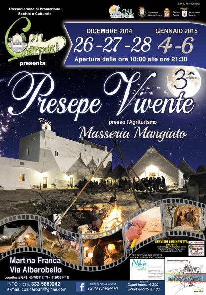 Presepe Vivente in Masseria a Martina Franca