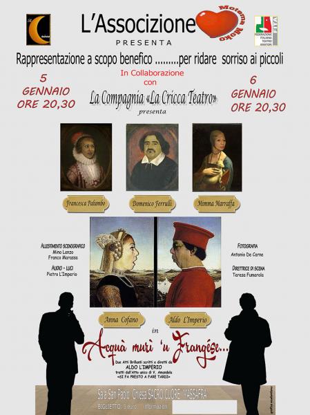 Acquà murì ‘u frangése…