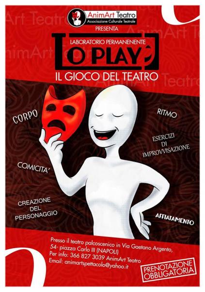 To Play-Il gioco del teatro Laboratorio Teatrale