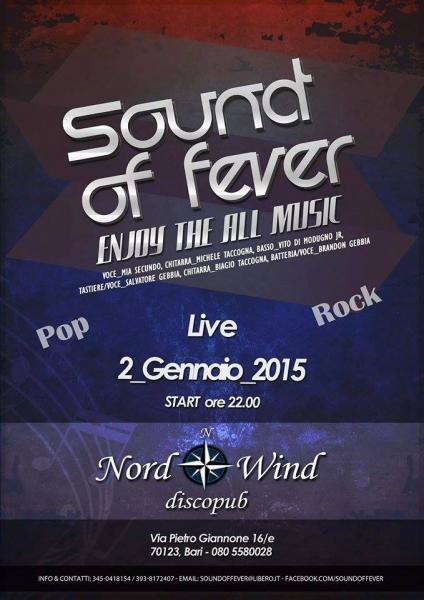 SOUND OF FEVER in concerto al Nordwind discopub
