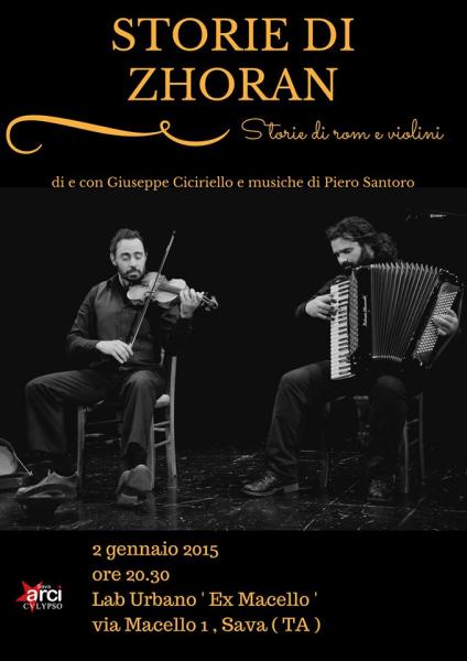 STORIE DI ZHORAN - spettacolo teatrale di narrazione