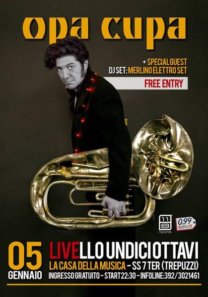 Concerto degli Opa Cupa al Livello 11/8