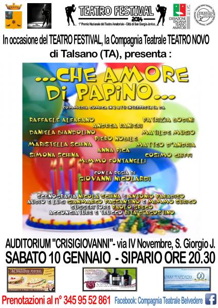 Che Amore di Papino