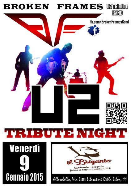 U2 TRIBUTE NIGHT - Broken Frames U2 COVER BAND