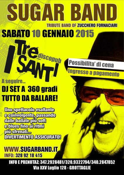 SUGAR band...tributo a ZUCCHERO