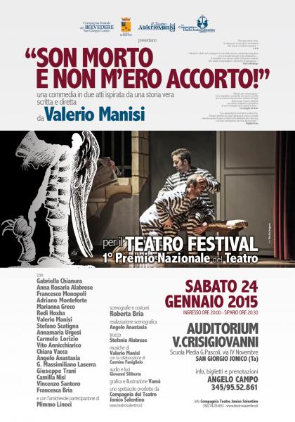 "Son morto e non m'ero accorto!" al Teatro Festival