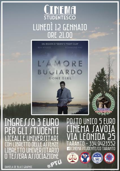 "L'amore bugiardo - Gone Girl" in rassegna al Cinema Savoia
