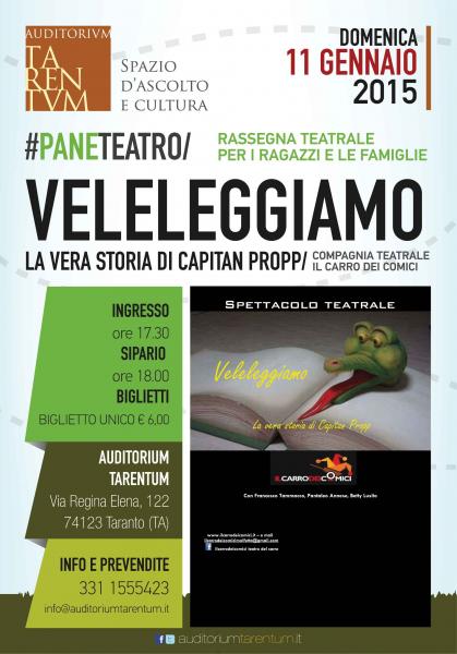 VELELEGGIAMO #paneteatro