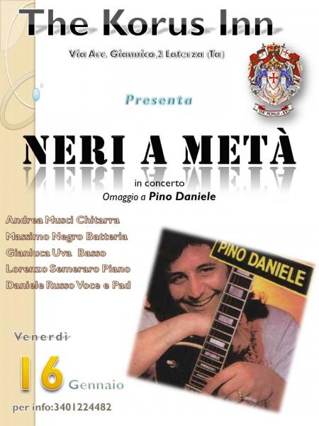 Neri a Metà Omaggio a Pino Daniele