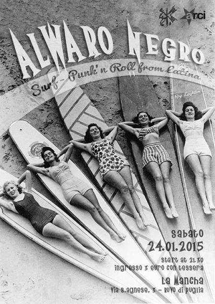Alwaro Negro (Surf’n Roll da Latina) live @ La Mancha