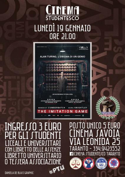"The Imitation Game" in rassegna al Cinema Savoia