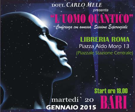 Dott. Carlo Mele Presenta "L'Uomo Quantico"
