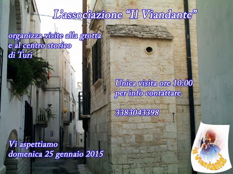 Visita grotta e centro storico di Turi