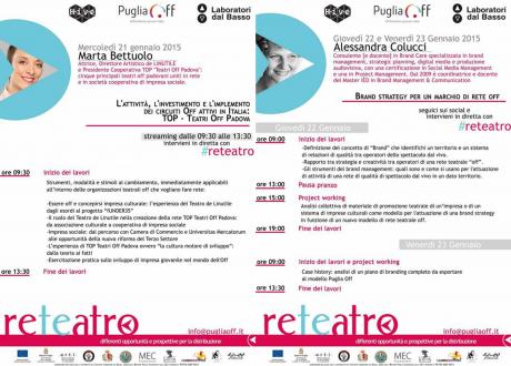 Reteatro: Differenti Opportunità e Prospettive per la Distribuzione Teatrale